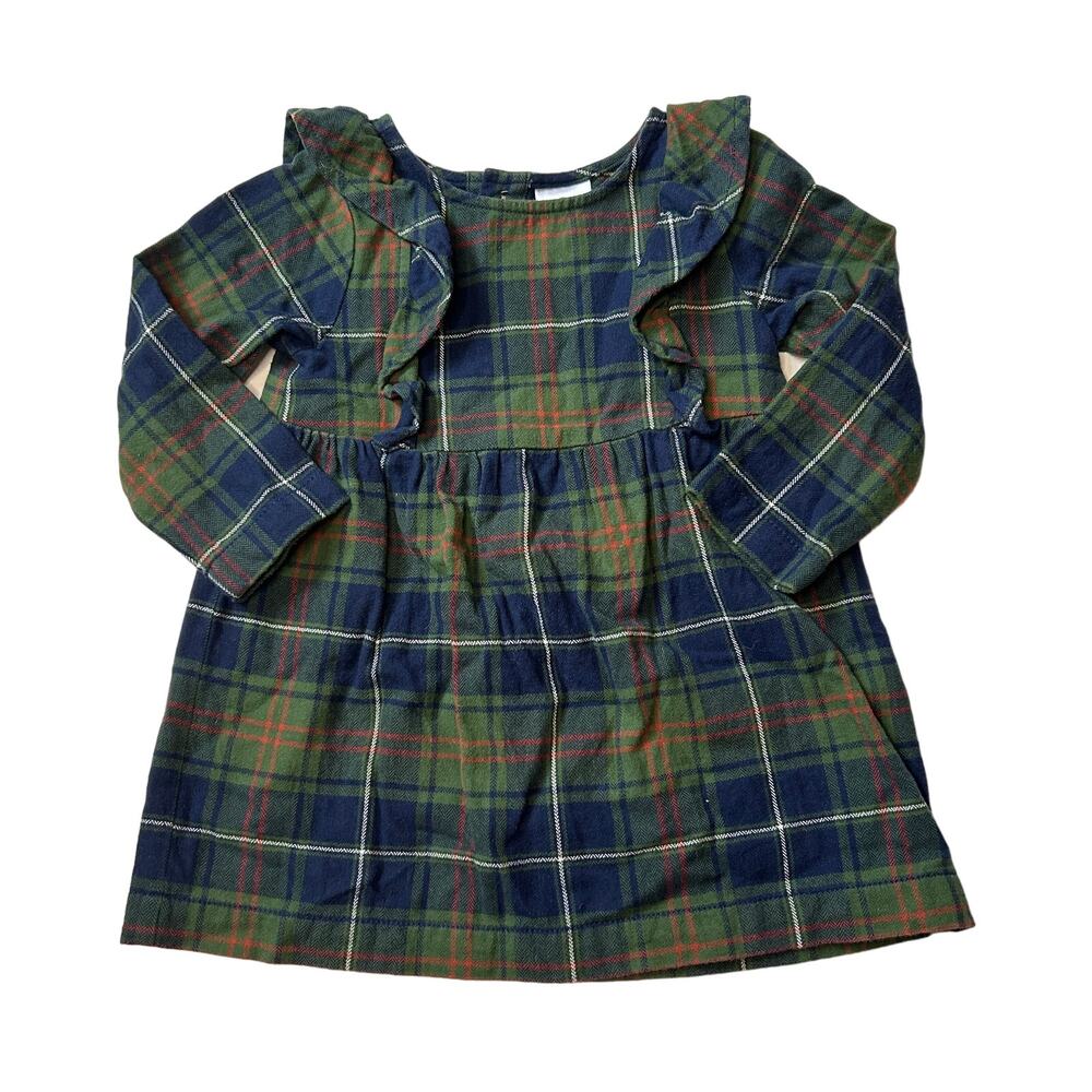 Hanna Andersson Flannel Plaid Dress 85